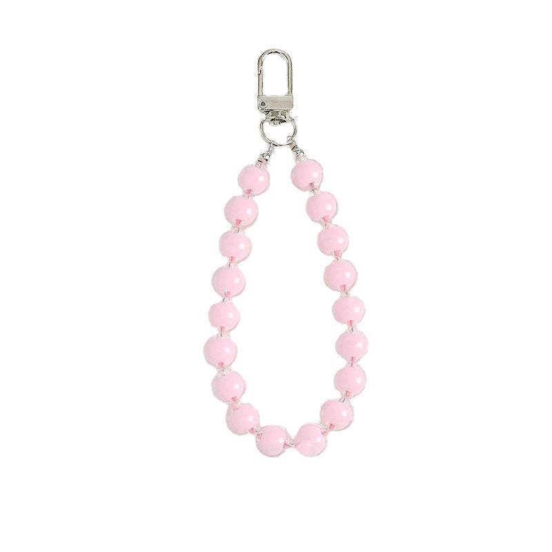 Llaves de pulsera con cuentas de color acrílico acrílico al por mayor